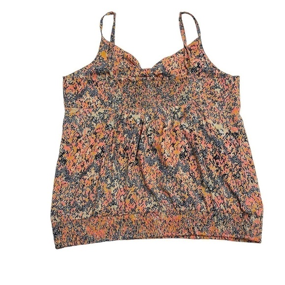 TRISTAN cami tank top snake skin printed size L multicoloured neon - Picture 10 of 13